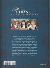 Verso de Histoire de France en bande dessinée (Le Monde présente) -25- Louis XIII Les mousquetaires et la guerre de Trente ans 1610 / 1643