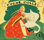 Verso de Mini-Livres Hachette -111a1966- Cygne, colle !