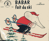 Verso de Mini-Livres Hachette -122- Babar fait du ski