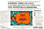 Verso de Jerónimo (Galaor - 1964) -49- Numeró 49