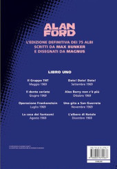 Verso de Alan Ford (Oscar Ink) -1- Libro Uno