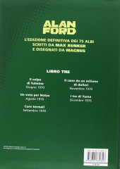 Verso de Alan Ford (Oscar Ink) -3- Libro Tre