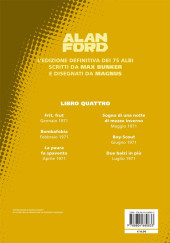 Verso de Alan Ford (Oscar Ink) -4- Libro Quattro