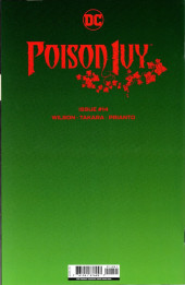 Verso de Poison Ivy (2022) -14VC6- Issue #14