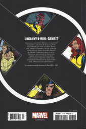 Verso de X-Men - La Collection Mutante -7438- Uncanny X-Men : Gambit