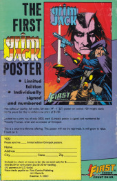 Verso de Grimjack (1984) -5- Dead End