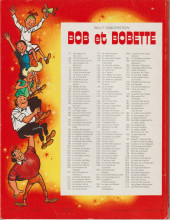 Verso de Bob et Bobette (3e Série Rouge) -84a1988- le ravisseur de voix