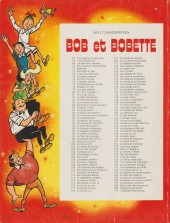 Verso de Bob et Bobette (3e Série Rouge) -93b1978- le père Moustache