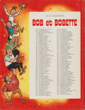 Verso de Bob et Bobette (3e Série Rouge) -99a1980- les rayons zouin
