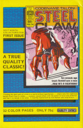 Verso de Sam Slade, Robo-Hunter -1- The Beast of Blackheart Manor