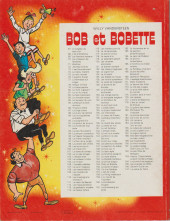 Verso de Bob et Bobette (3e Série Rouge) -118b1984- le cercle d'or