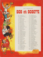 Verso de Bob et Bobette (3e Série Rouge) -121a1978- le diamant sombre