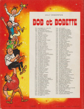 Verso de Bob et Bobette (3e Série Rouge) -121a1980- le diamant sombre