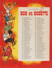 Verso de Bob et Bobette (3e Série Rouge) -128b1980- le bonze et les bronzes