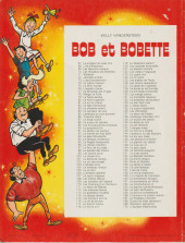 Verso de Bob et Bobette (3e Série Rouge) -139b1978- Le toubib des arbres
