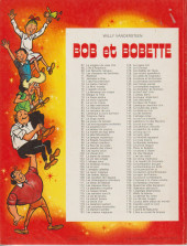 Verso de Bob et Bobette (3e Série Rouge) -154a1980- Ricky et Bobette
