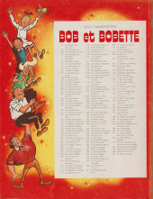 Verso de Bob et Bobette (3e Série Rouge) -188a1984- Adorable Neigeblanche / Le Cœur volant