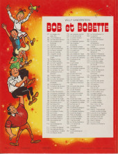 Verso de Bob et Bobette (3e Série Rouge) -190a1984- le miroir sombre