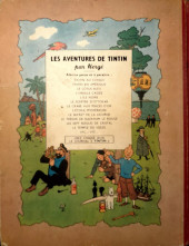 Verso de Tintin (Historique) -5B03- Le lotus bleu