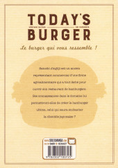 Verso de Today's Burger -1- Tome 1