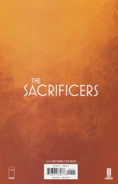 Verso de The sacrificers (2023) -1- Issue #1