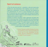 Verso de Sciences en bulles -4- Sport et science