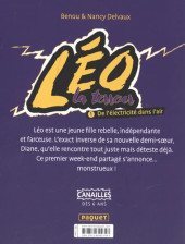 Verso de Léo la terreur -1- De l’électricité dans l'air