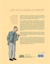 Verso de (AUT) Hergé -a2023- Les coulisses d'Hergé