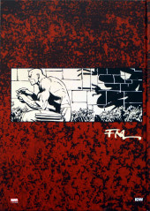 Verso de Artist's Edition (IDW - 2010) -71- Frank Miller’s Daredevil - Artist’s Edition