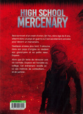Verso de High School Mercenary -1- Tome 1