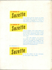 Verso de (Recueil) La semaine de Suzette -6022- Album N°22 (du n°109 au n°120)
