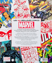 Verso de (DOC) Marvel Comics - Joe Quesada présente Marvel : les 100 meilleurs comics