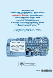 Verso de L'agence British Pudding -2- Sandwiches, fantômes et diamants