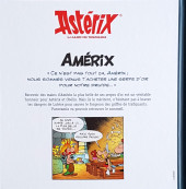 Verso de Astérix (Hachette - La boîte des irréductibles) -12Bis- Amérix dans La Serpe d'or