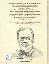 Verso de Louis Pasteur - Une vie au service de la Vie...
