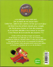 Verso de Mortelle Adèle -5b2023- Poussez-vous, les moches !