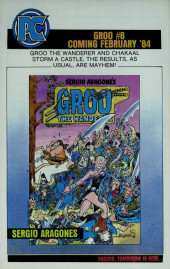 Verso de Groo the Wanderer (1982 - Pacific Comics) -7- Issue #7