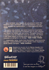 Verso de Blankets (en Portugais) - Blankets