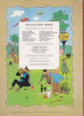 Verso de Tintin (Historique) -11B24Bis- Le Secret de la Licorne