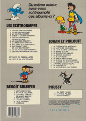 Verso de Johan et Pirlouit -2c1984- Le maitre de Roucybeuf