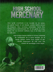 Verso de High School Mercenary -2- Tome 2