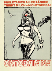 Verso de Oktobriana - Oktobriana-der erste Comic-Strip aus dem UdSSR Underground