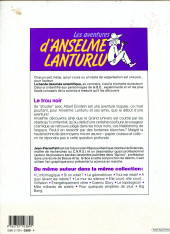 Verso de Anselme Lanturlu (Les Aventures d') -4a1991- Le trou noir