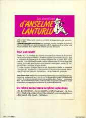 Verso de Anselme Lanturlu (Les Aventures d') -5a1985- Tout est relatif