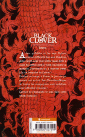 Verso de Black Clover -35- Tome 35