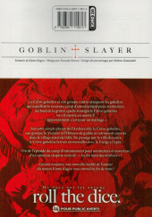 Verso de Goblin Slayer -14- Tome 14