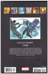 Verso de Marvel Comics : La collection (Hachette) -228190- Flèche Noire : Libre