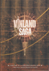Verso de Vinland Saga -27TL- Tome 27