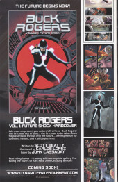 Verso de Buck Rogers (2009) -9VC- Friends in High Places Part 1 of 2