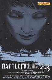 Verso de Battlefields: Dear Billy (2009) -1VC- Dear Billy Part 1 of 3